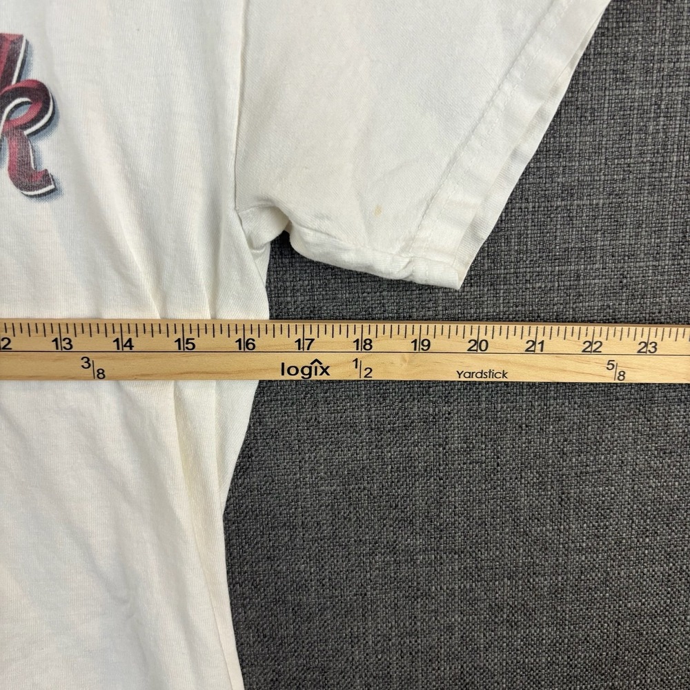 Vintage Hard Rock Cafe Shirt Mens Small White Nashville Music Graphic‎ Tee 90s - Picture 5 of 7